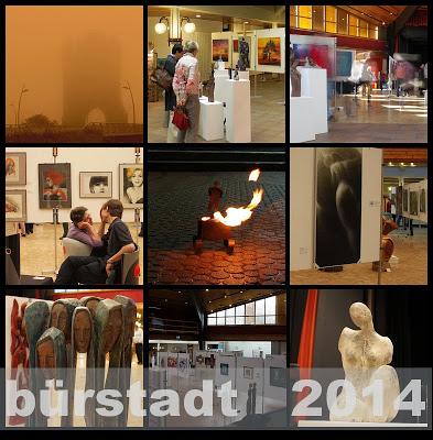 Impressionen aus Kunstausstellung in Bürstadt Olga David