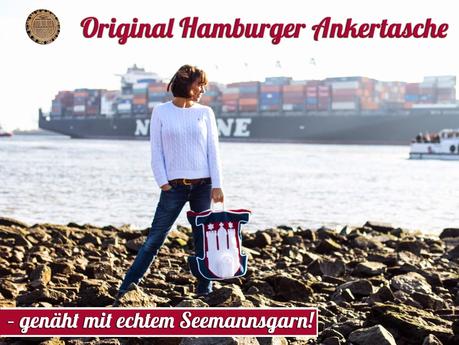 Original Hamburger Ankertasche – Hamburgs Beitrag für den bundesweiten Nähblogcontest by Art van Mil