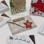 Anleitung Geschenkverpackung für eine Mini-Schokolade