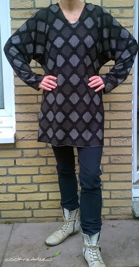 Winterkollektion Teil 4- Longshirt aus Strickstoff