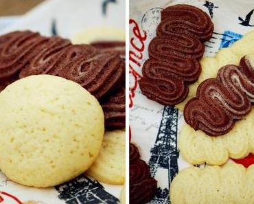 Spritzgebäck [und die daraus resultierenden Mumienkekse für Halloween]