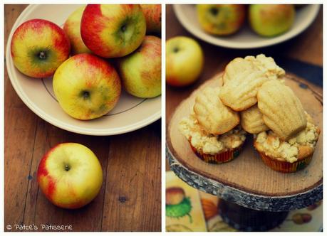Apple Crumble Muffins & Apfel-Zimt Madeleines [Herbstlich Wilkommen!]