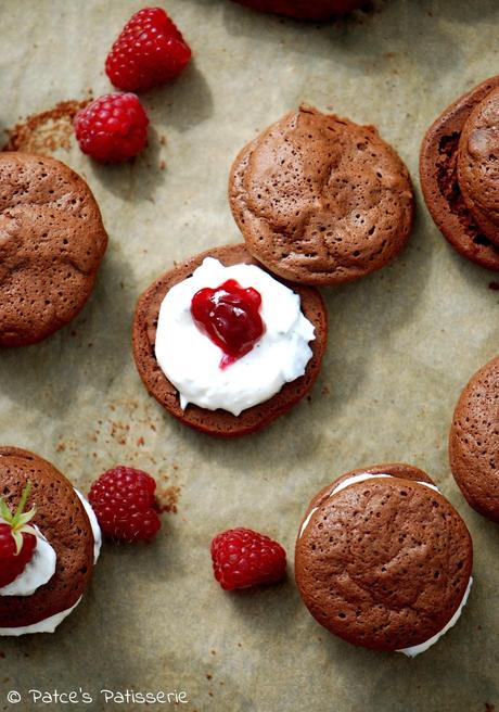 Brownie Cookie Whoopies [Whoopie, it's also a Cookie! And a Brownie...]