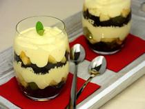 Vanille-Eierlikörcreme mit Früchten und Cookie Crumble | Wissen-ist-mehr.de