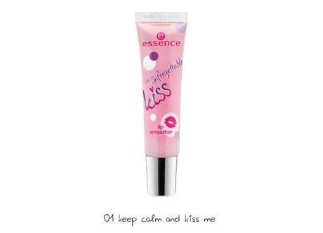 Neue essence TE „like an unforgettable kiss“ lip smoother