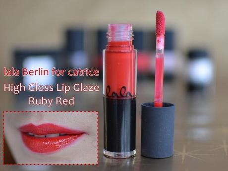 lala Berlin for catrice 04 high gloss lip glaze ruby red