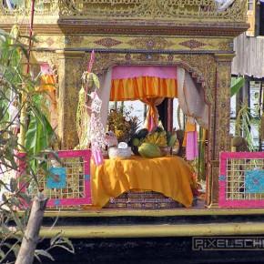 Reisebericht Myanmar 2004: Inle See – Einbeinruderer, springende Katzen und goldene Boote
