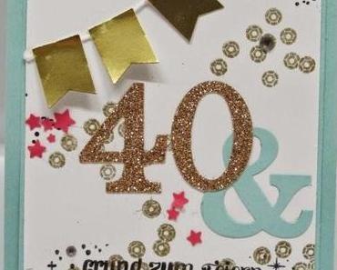 Glitzer & Glamour zum 40.