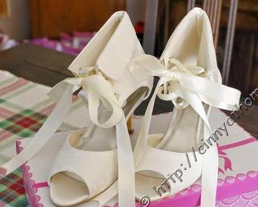 Wunderschoene Schuhe fuer die Hochzeit meines Bruders