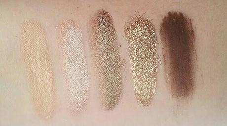 MAC OBJECTS OF AFFECTION Gold + Beide Pigments+ Glitter