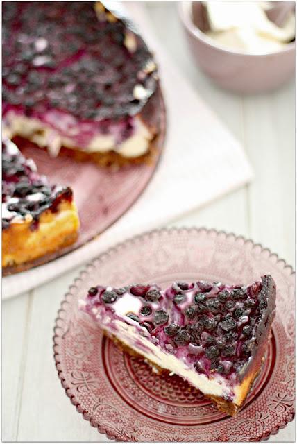 Blueberry Cheesecake - außen pfui, innen hui