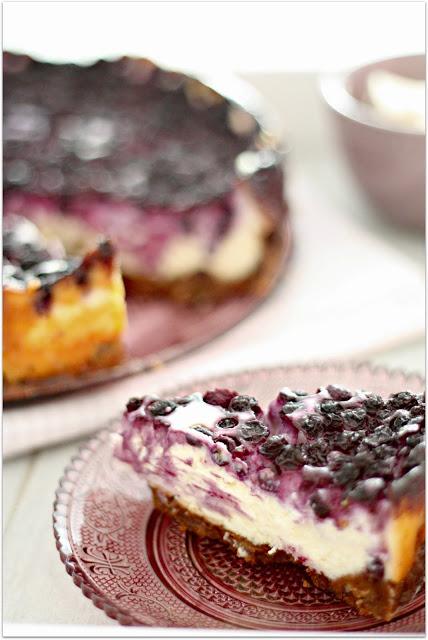 Blueberry Cheesecake - außen pfui, innen hui