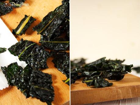 {Healthy} Kale Chips - Snacks mal anders
