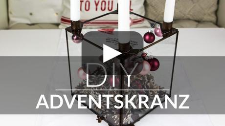 Kleidermädchen - advent wreath DIY Youtube Video