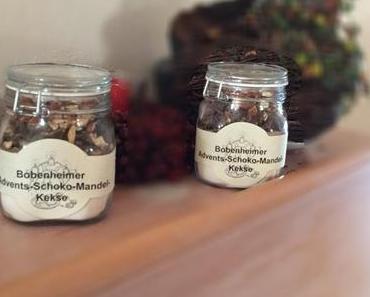 Geschenke aus der Küche: Chocolate-Almond-Cookies im Glas