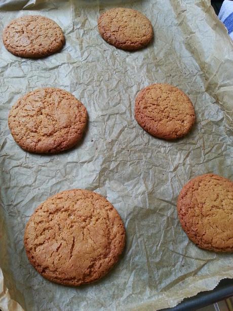 Sirup Ingwer Cookies