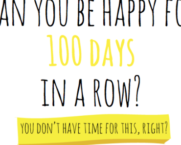100 Happy Days Challenge