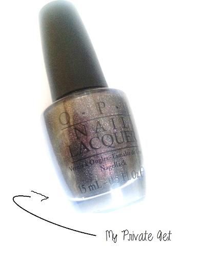 OPI - My Private Jet mit Bling Bling