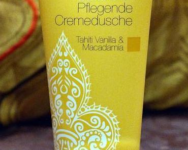 Aldo Vandini Comfort-Linie Tahiti Vanilla & Macadamia Cremedusche und Bodylotion