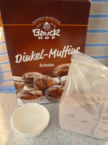 Für Eilige: Backen mit Bauck Hof - Dinkel-Muffins Schoko
