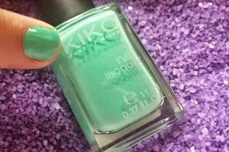 Review & Swatch: KIKO Nailpolish - Nuance 526 Mint