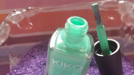 Review & Swatch: KIKO Nailpolish - Nuance 526 Mint