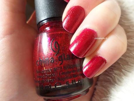 China Glaze '182 Ruby Pumps'-Tragebilder ♥