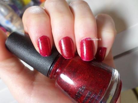 China Glaze '182 Ruby Pumps'-Tragebilder ♥