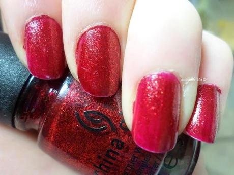 China Glaze '182 Ruby Pumps'-Tragebilder ♥