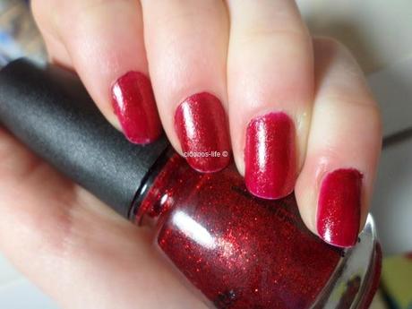 China Glaze '182 Ruby Pumps'-Tragebilder ♥