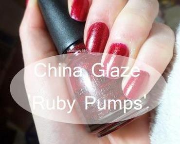 China Glaze '182 Ruby Pumps'-Tragebilder ♥