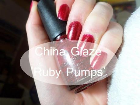 China Glaze '182 Ruby Pumps'-Tragebilder ♥