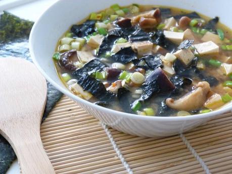 Rezept: vegetarisch - vegane Miso-Suppe