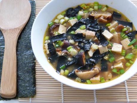 Rezept: vegetarisch - vegane Miso-Suppe