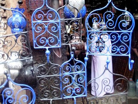 Metallwaren Marrakesch Marokko