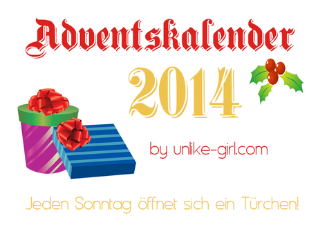 [Ankündigung] Adventskalender 2014 by unlike-girl.com + Bloggin' around the Christmas Tree