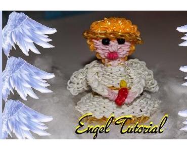 Rainbow Loom Engel mit Licht - Angel with light |Tutorial