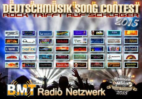 Deutschmusik-Song-Contest-Kandidaten 2015 in vierzig Radiosendern zu hören