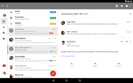 Gmail App : Email Konto einrichten  – Anleitung
