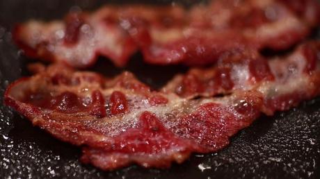 Bacon knusprig