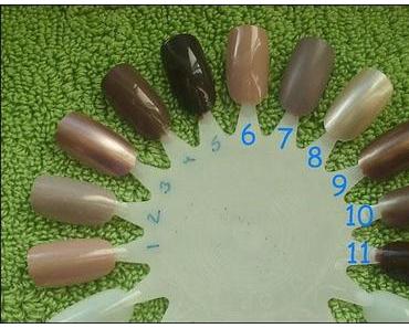 Meine Lieblingslacke - Nagelrad: Braun