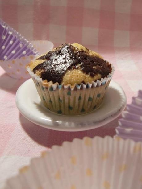Martha Stewarts Marble Cupcakes mit der richtigen Dosis Schokolade.