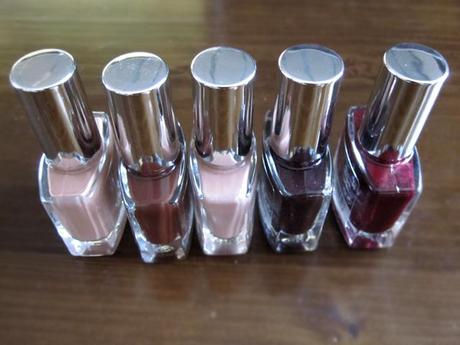 NOTD: p2 Color Victim Nailpolish – 143 forever + 146 soulful + 147 perfectly + 248 rich + 270 scandal