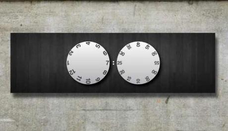 untime clock- uhrenkonzept