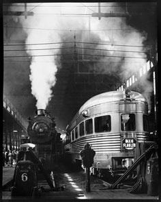 Andreas Feininger: Dearborn Station, Chicago, 1941 (Quelle: AndreasFeiningerArchive.com)