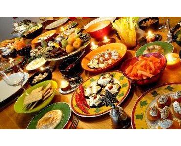 essen und trinken: libanesische Mezze