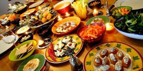 essen und trinken: libanesische Mezze