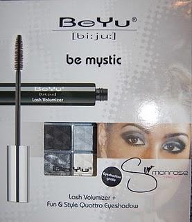 BeYu Set: Lash Volumizer + Fun & Style Quattro Eyeshadow