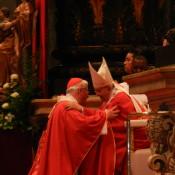 Papst Franziskus überreicht an Erzbischof Franz Lackner das Pallium und ich durfte so nah dabei sein