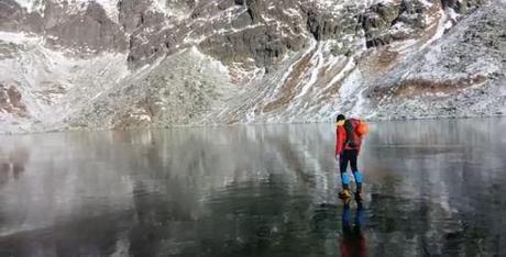 Walking on beautiful ice Screencap